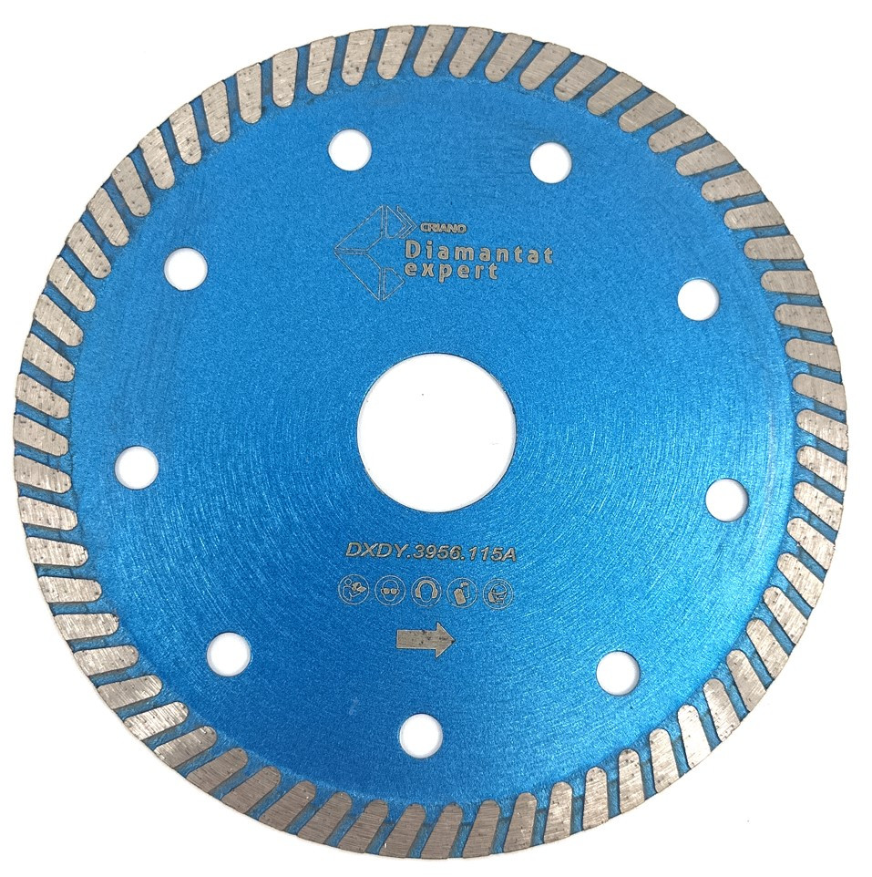 Disc DiamantatExpert pt. Gresie ft. dura portelanata, Granit – Turbo 115×22.2 (mm) Premium – DXDY.3956.115 (mm) imagine noua