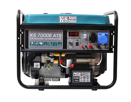 Generator de curent 5.5 kW benzina PRO – Konner & Sohnen – KS-7000E-ATS 5.5 imagine noua