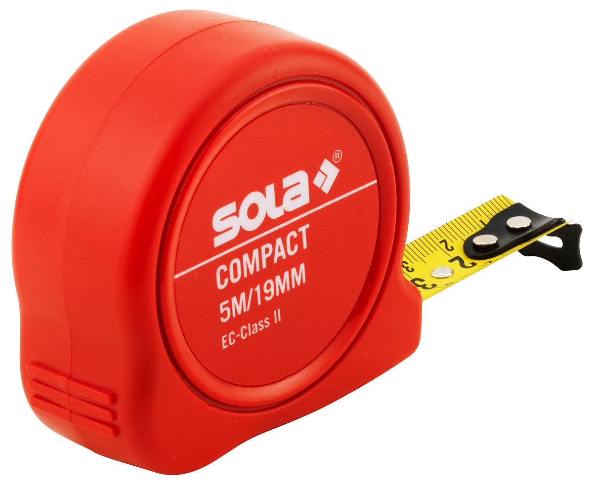 Ruletă Compact CO, 5m – Sola-50500501 CO