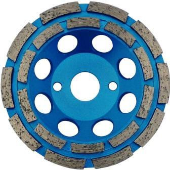 Cupa diamantata rand dublu diamant pt. Abrazive 125×22.2mm Premium – DXDH.4507.125AB 125x22.2mm imagine noua