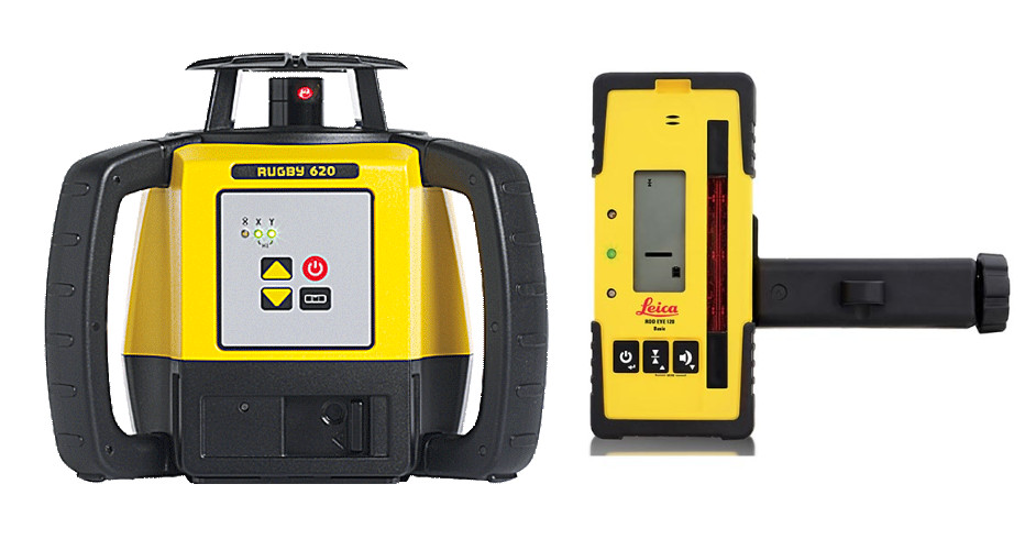 Set nivela laser rotativa rugby 620 cu receptor rodeye 120 - leica-6011151