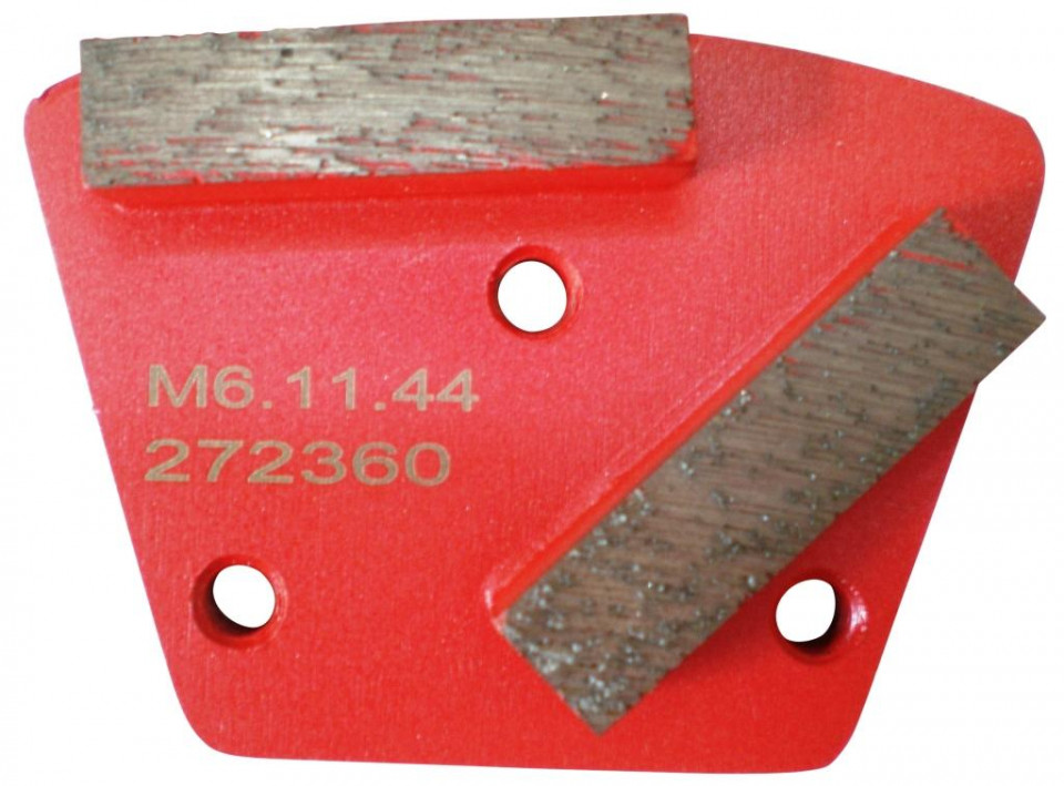 Placa cu segmenti diamantati pt. slefuire pardoseli – segment mediu (rosu) – # 20 – prindere M6 – DXDH.8506.11.42 criano.com imagine noua