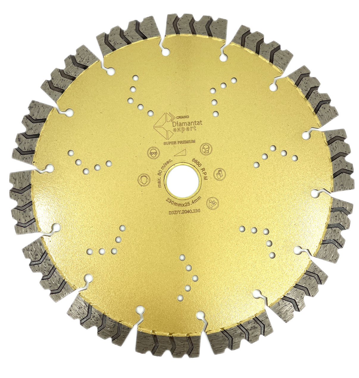Disc DiamantatExpert pt. Beton armat extrem de dur & piatra – SHARK 230×22.2 (mm) Super Premium – DXDY.2040.230 (mm) imagine noua