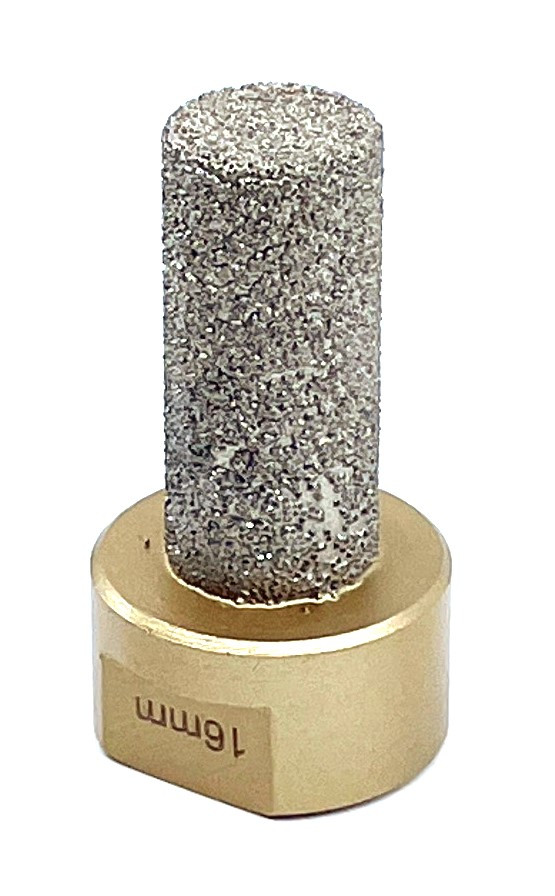 Freza tip deget pt. frezari in gresie portelanata si piatra – diametrul 16mm, lungime 35mm – prindere M14 – DXDY.GOLD.Finger.D16.H35 16mm