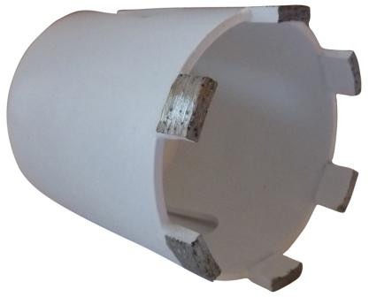 Carota diamantata pt. beton armat, zidarie, calcar – 8 segmenti diam. 68mm – Super Premium – DXDH.80117.68.08-WEISS 68mm imagine noua
