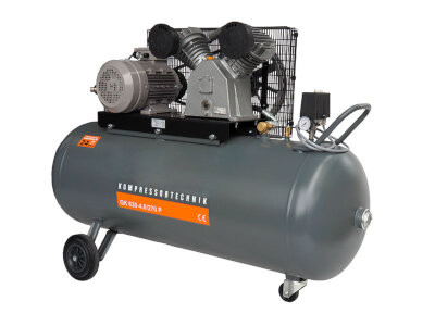 Compresor cu piston – Profesional 4kW, 630 L/min – Rezervor 270 Litri – WLT-PROG-630-4.0/270 criano.com