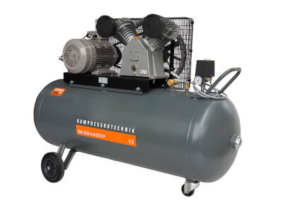 Compresor de aer profesional cu piston – 4kW, 630 L/min 10 bari – Rezervor 270 Litri – WLT-PROG-630-4.0/270 270 imagine noua