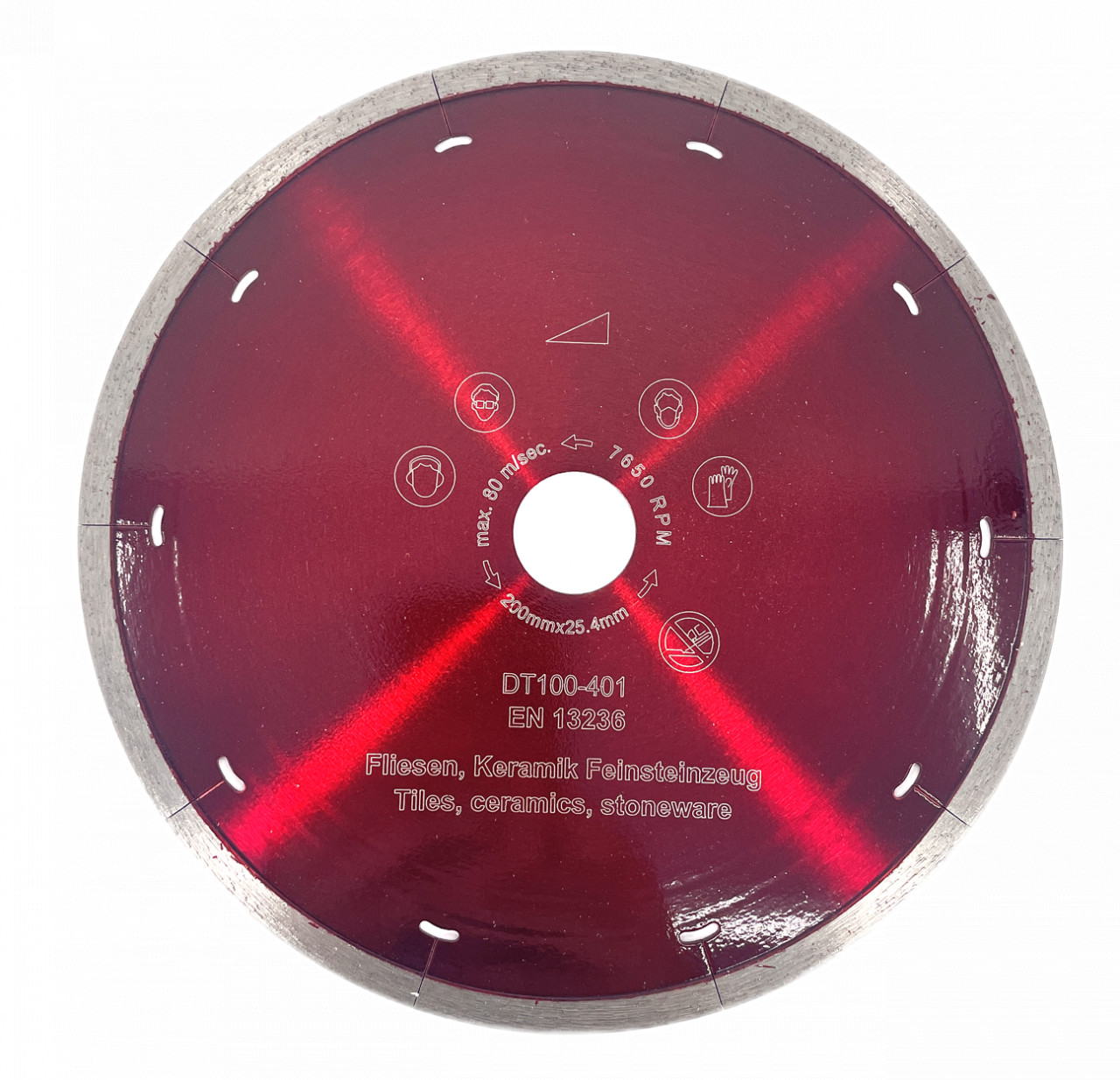 Disc DiamantatExpert pt. Ceramica Dura & Portelan – Rapid 200mm Super Premium – DXDH.3907.200 (Diametru disc, Ø interior: 22,2mm) 200mm imagine noua