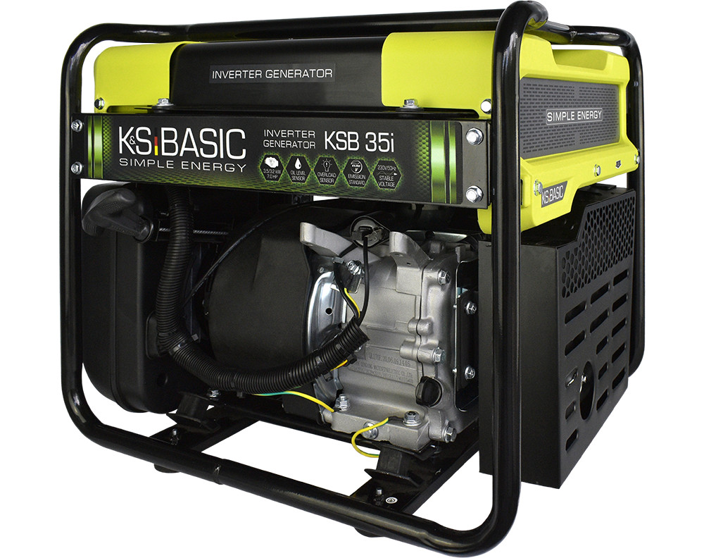 Generator de curent 3.5 kW inverter BASIC – benzina – Konner & Sohnen – KSB-35i 3.5 imagine noua