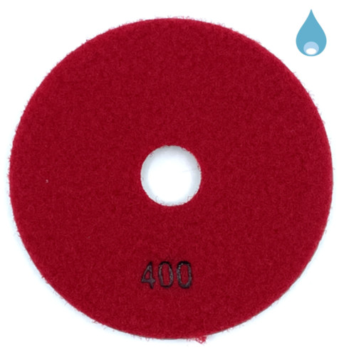 Paduri / dischete diamantate pt. slefuire umeda #400 Ø125mm – DXDY.WETPAD.125.0400 400 imagine noua