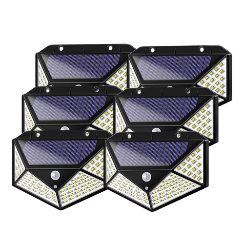 Landscape Pathway Lighting SET 6 LAMPI SOLARE 100 LED - 3 MOD ILUMINARE