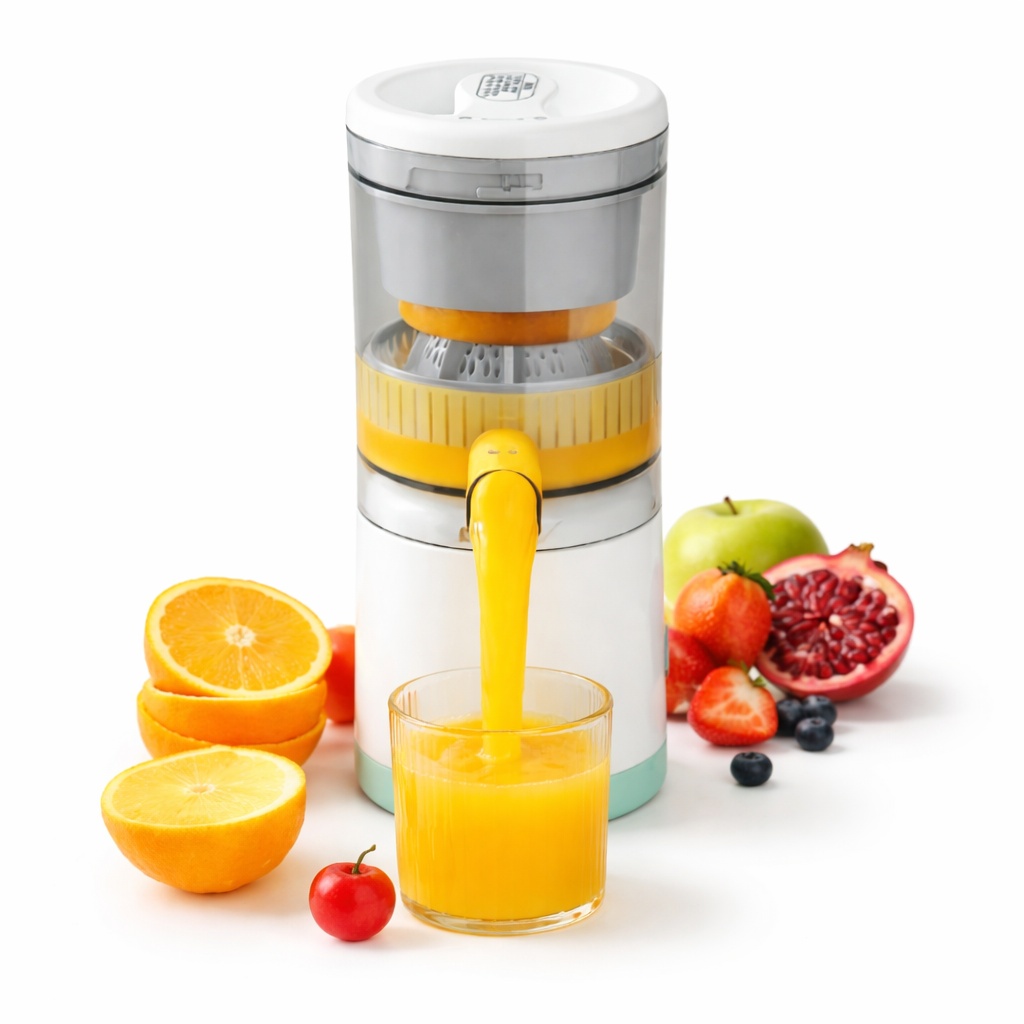 granini portocale Storcator de Citrice Electric Portabil, 45W, Fara Fir