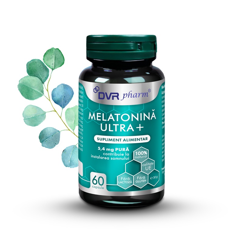 Melatonina ultra+, 60 capsule, Dvr Pharm