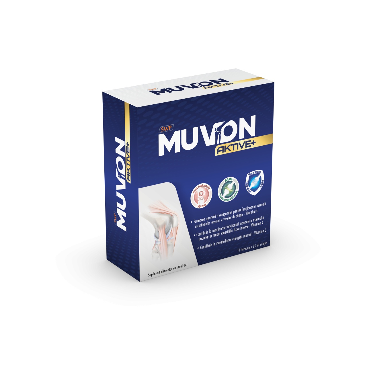 Muvon Aktive Plus, 10 fiole x 25 ml, Sun Wave Pharma