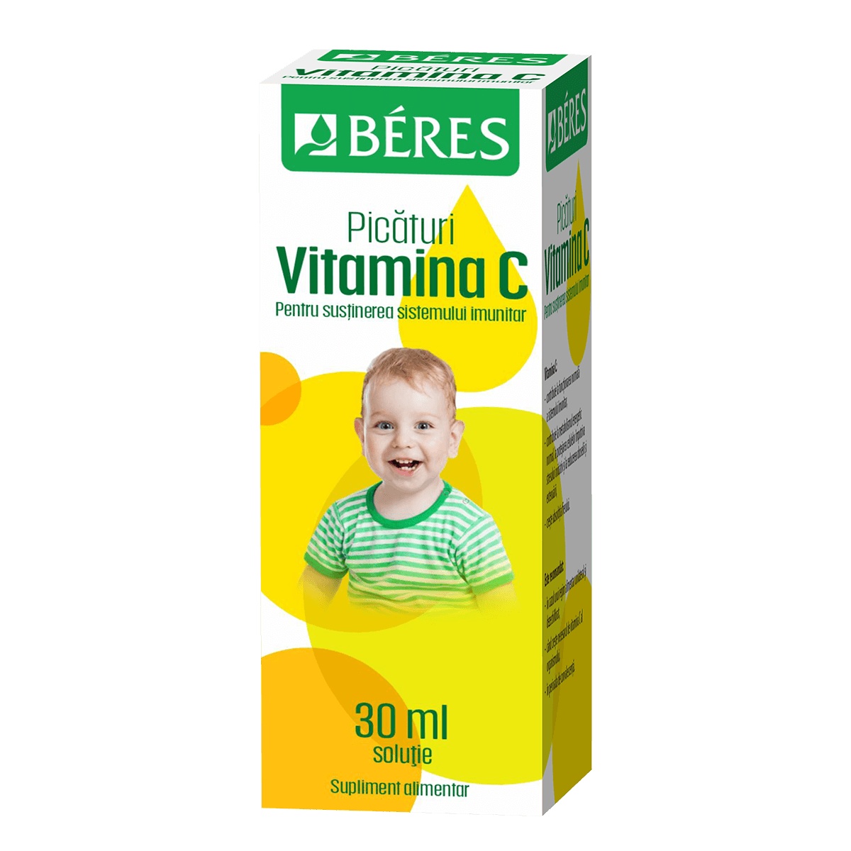 Picături Vitamina C, 30 ml, Beres Pharmaceuticals