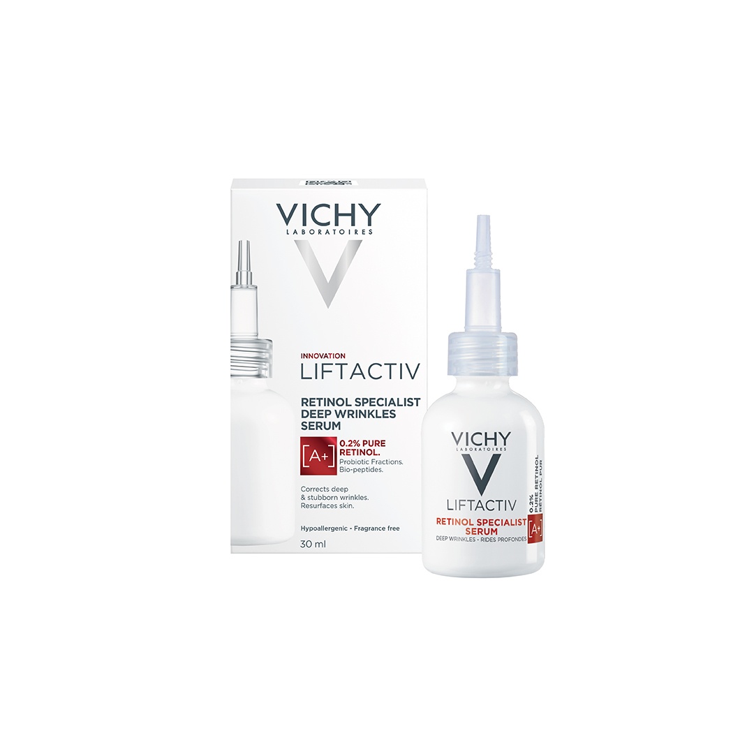 Ser antirid cu retinol pentru riduri pronuntate Liftactiv Specialist, 30 ml, Vichy