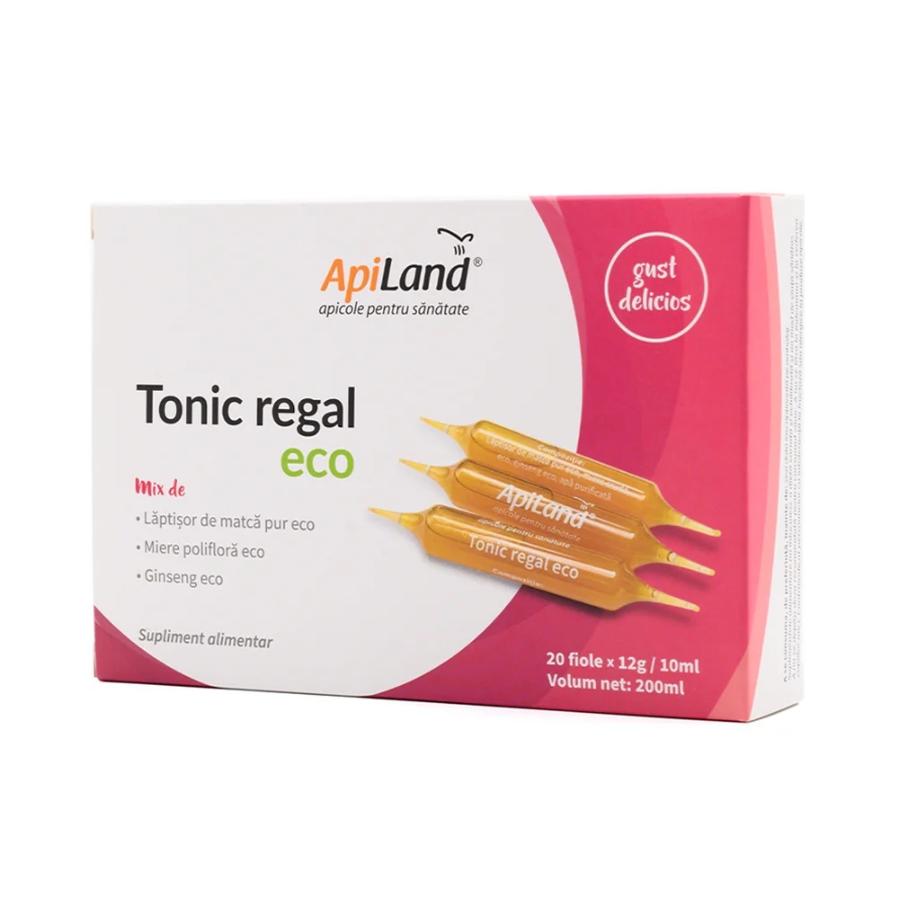 Tonic regal ECO - 20 fiole x 12g, ApiLand