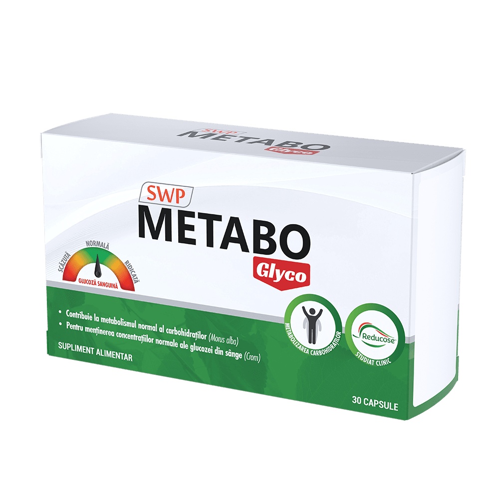 Metabo Glyco, 30 capsule, Sun Wave Pharma