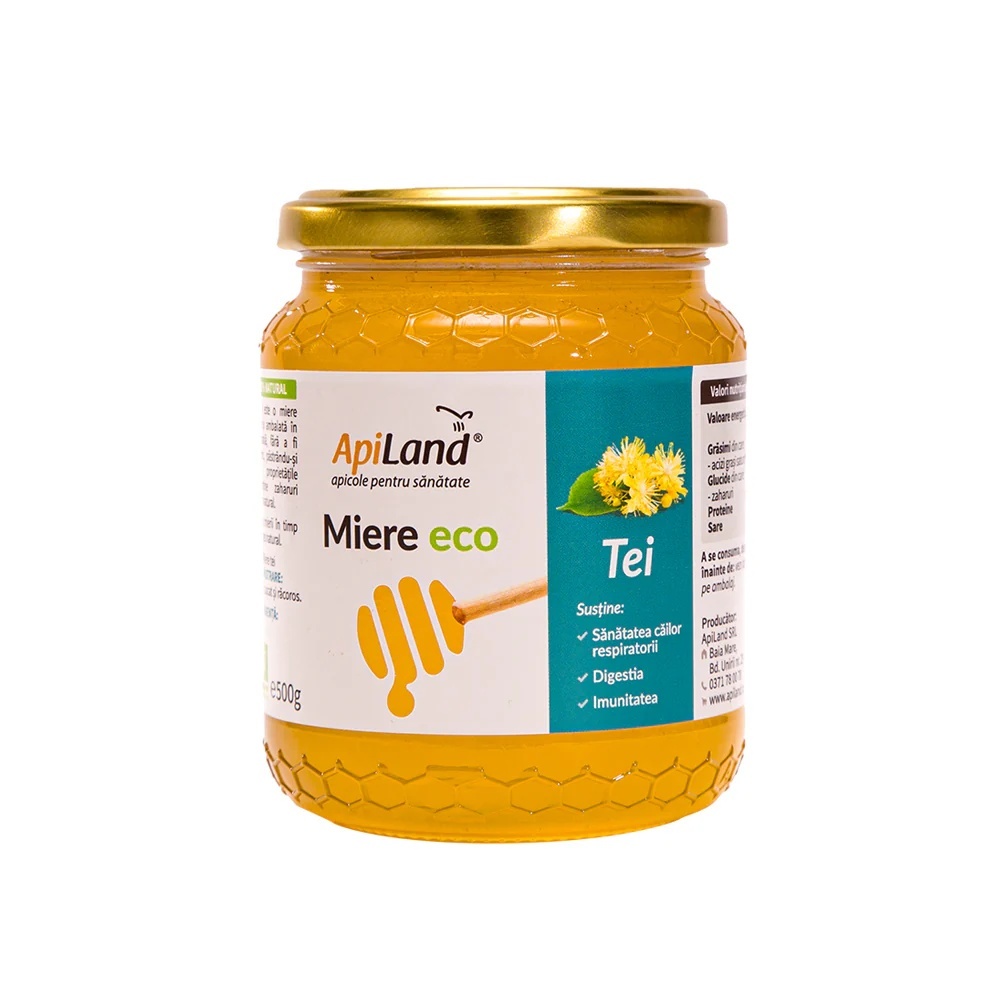 Miere Tei ECO, 500g, ApiLand
