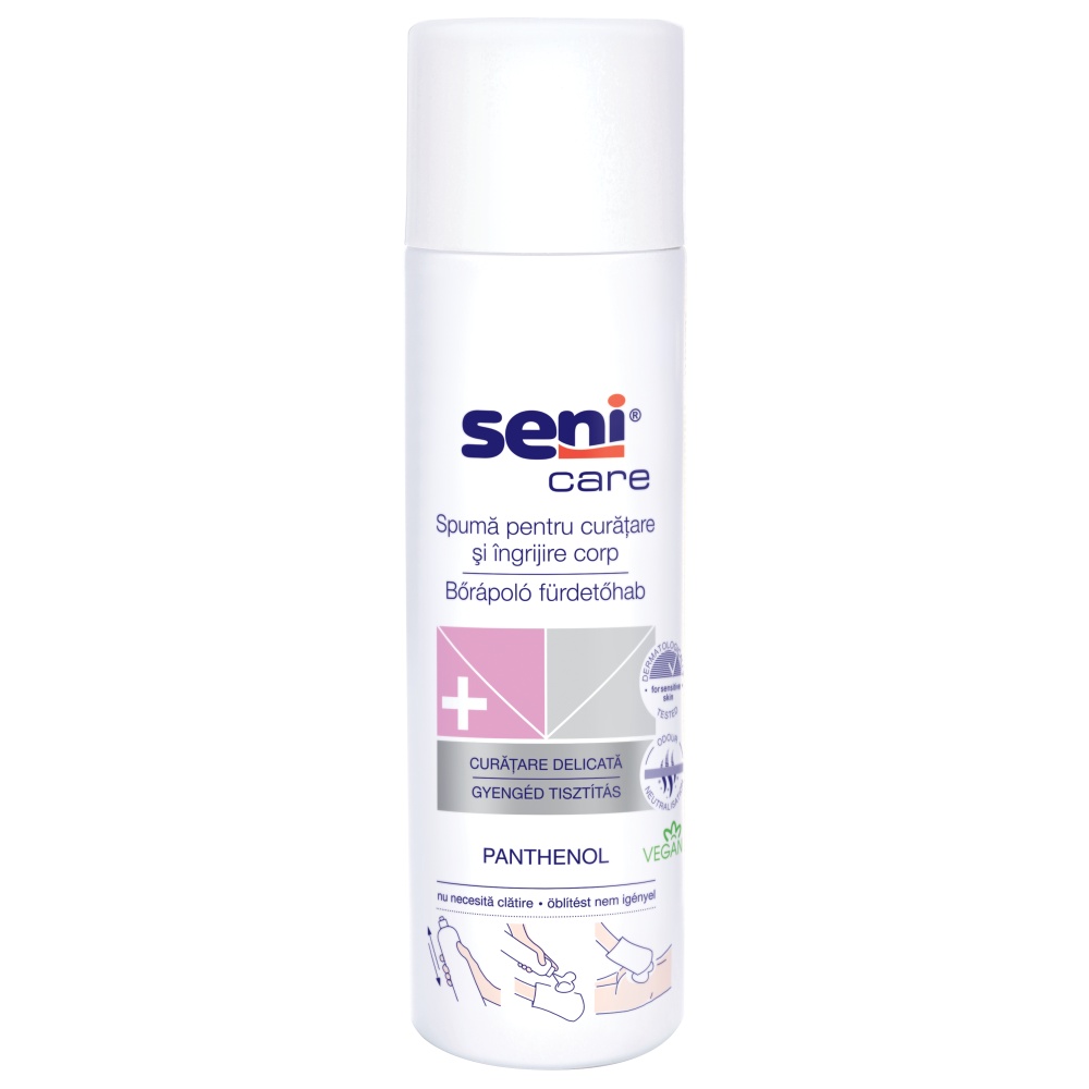 Spuma pentru curatare si ingrijirea pielii Care, 500 ml, Seni
