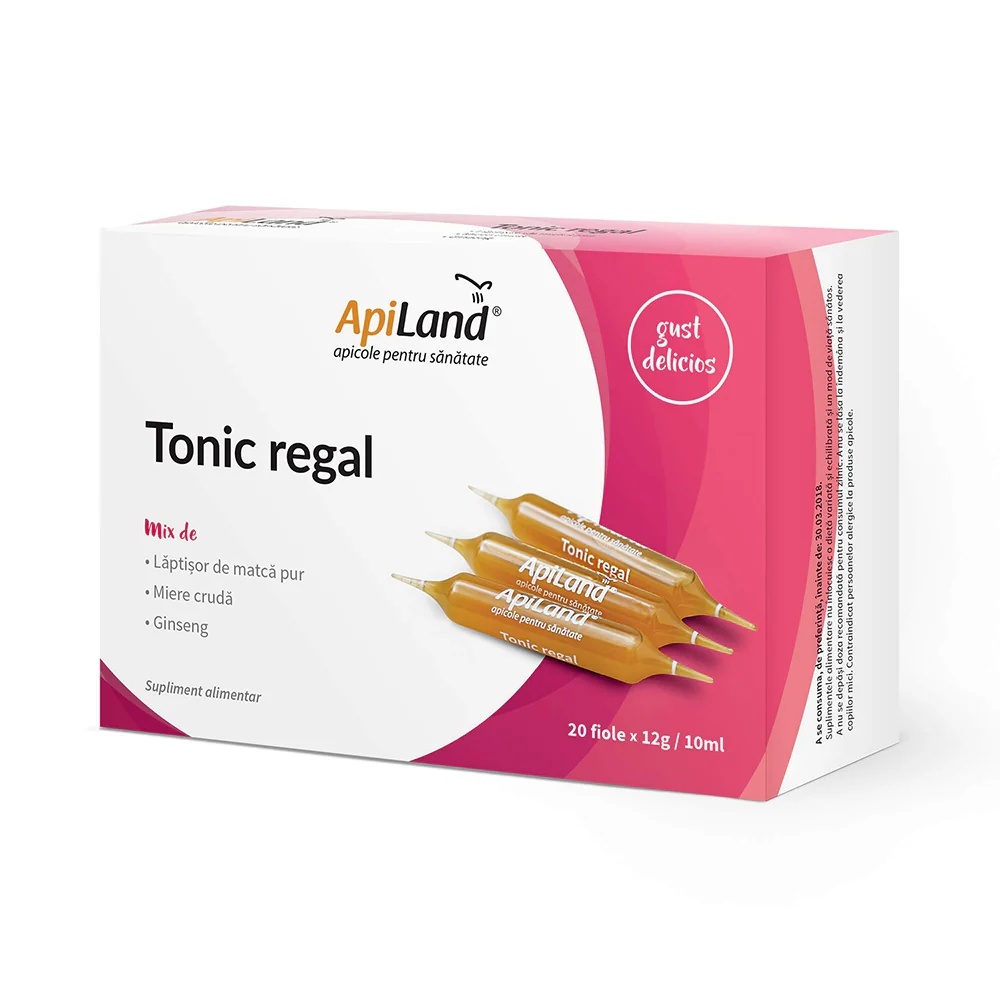 Tonic regal - 20 fiole x 12 g, ApiLand
