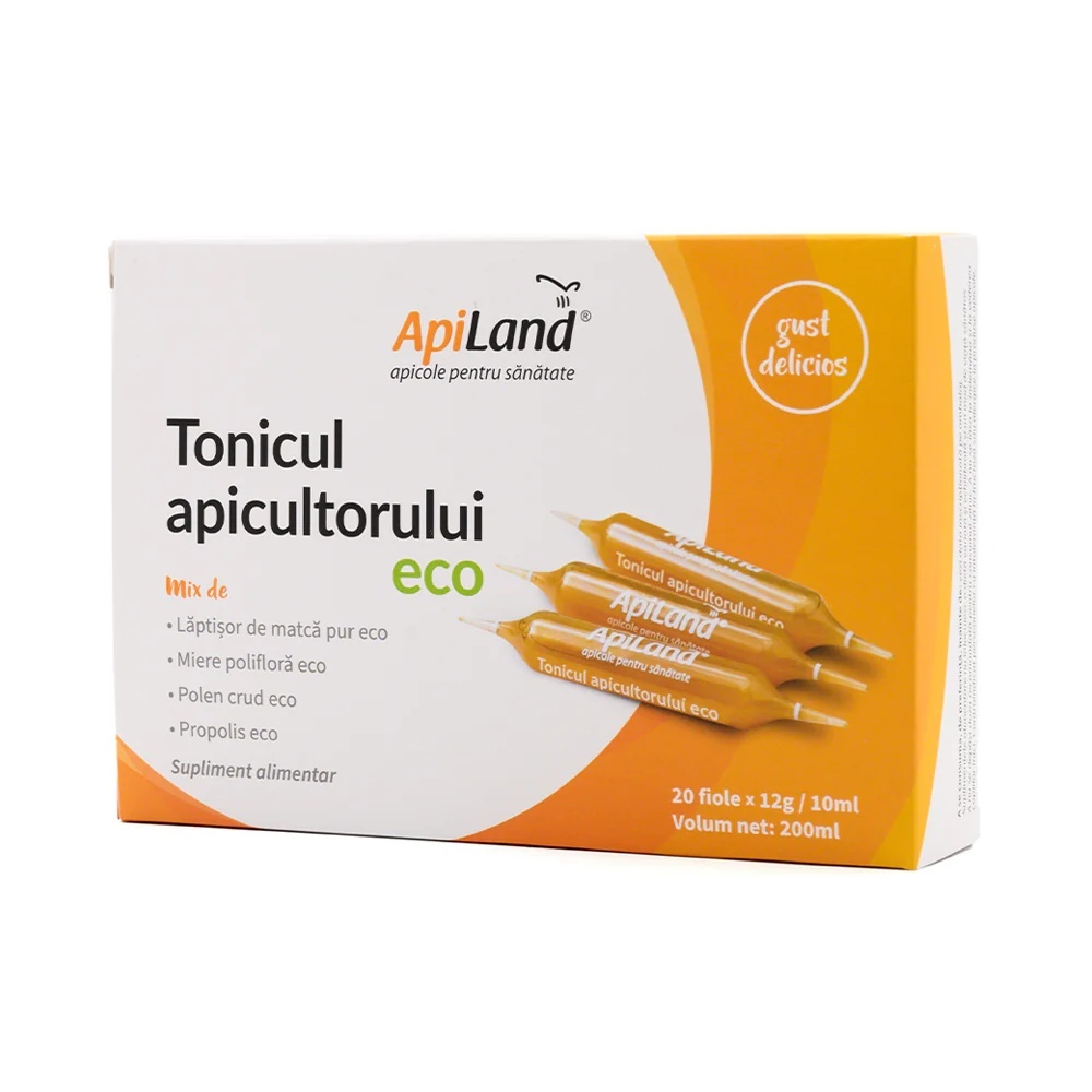 Tonicul apicultorului ECO - 20 fiole x 12g, ApiLand