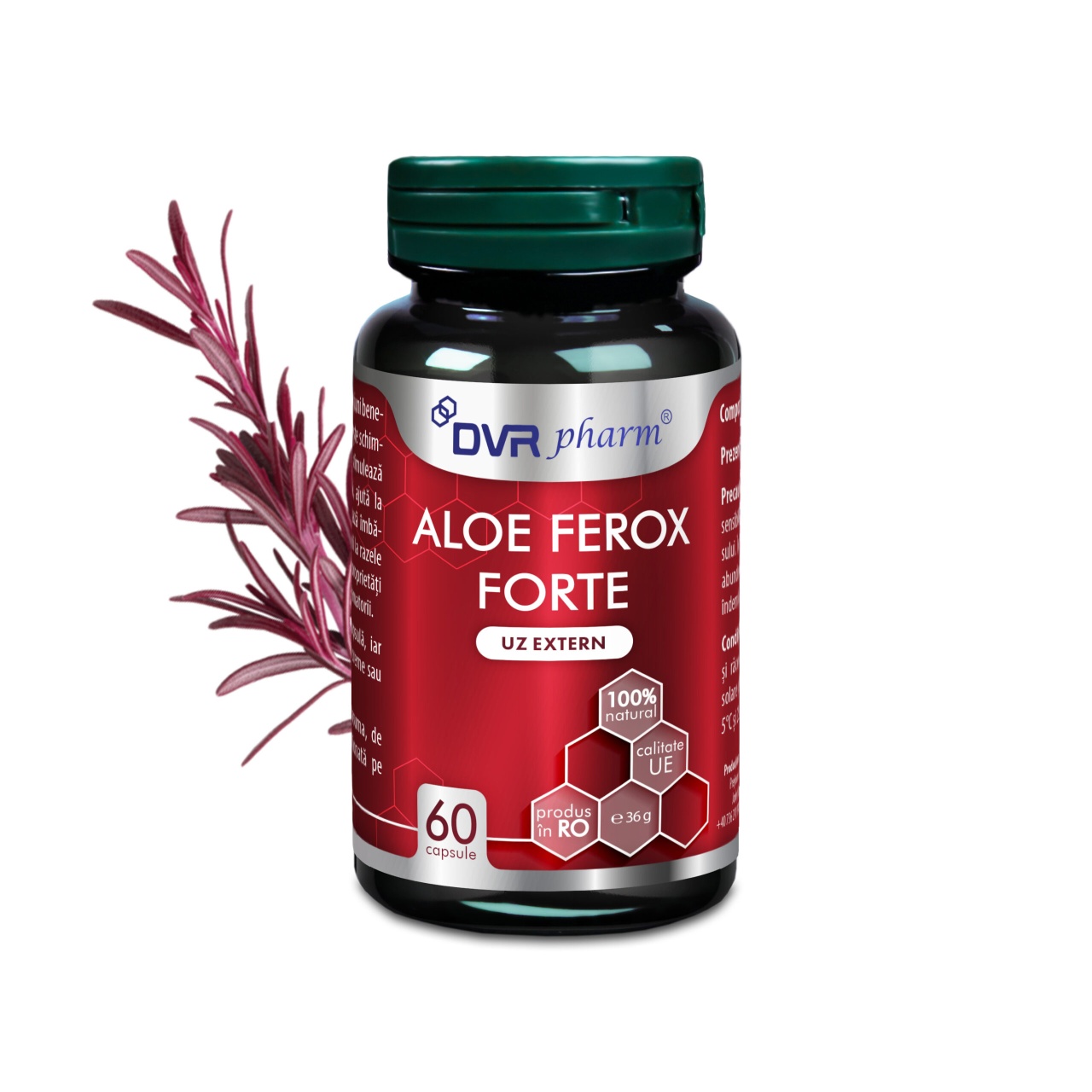Aloe Ferox Forte, 60 Capsule, DVR Pharm