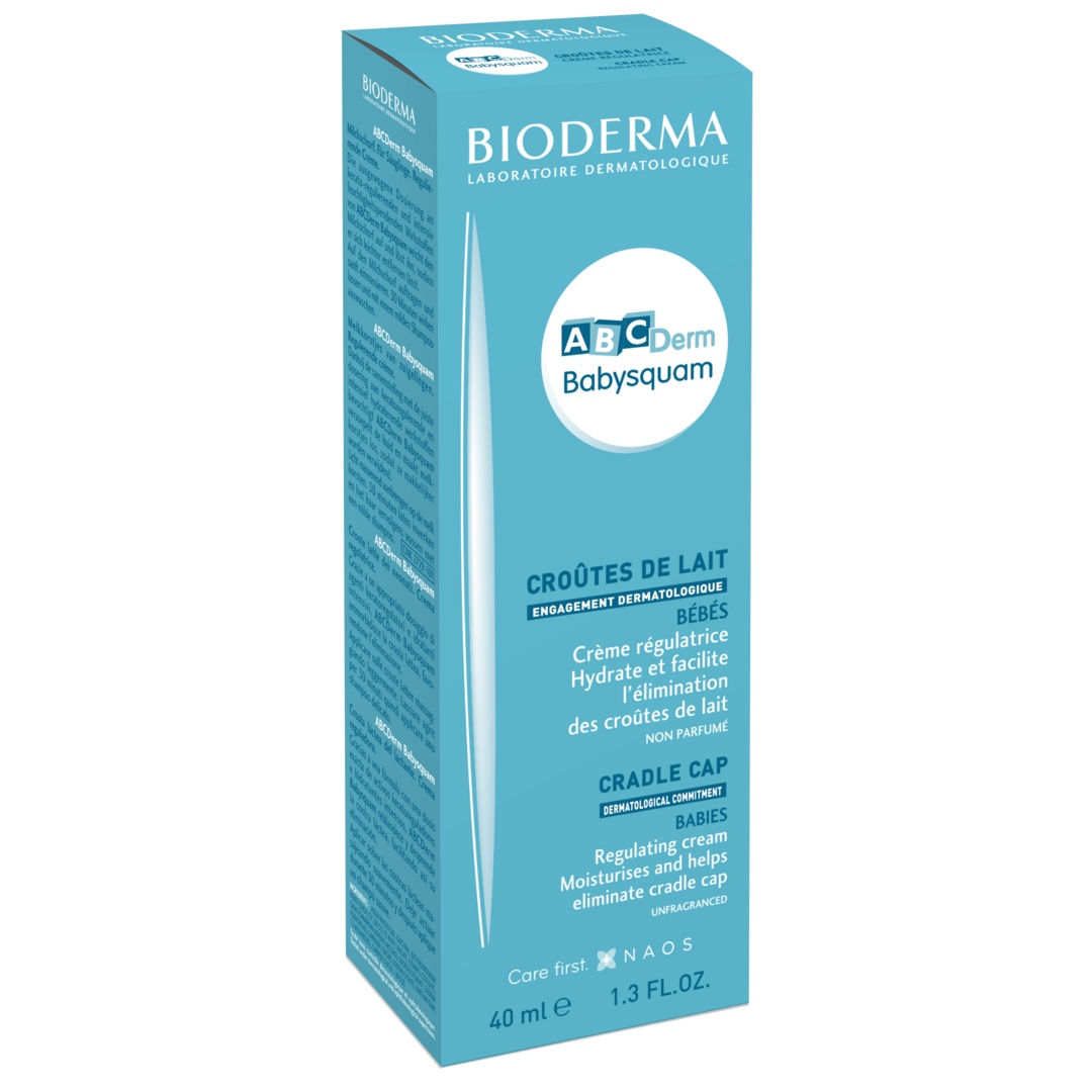 Crema tratament pentru scuame ABCDerm Babysquam, 40 ml, Bioderma