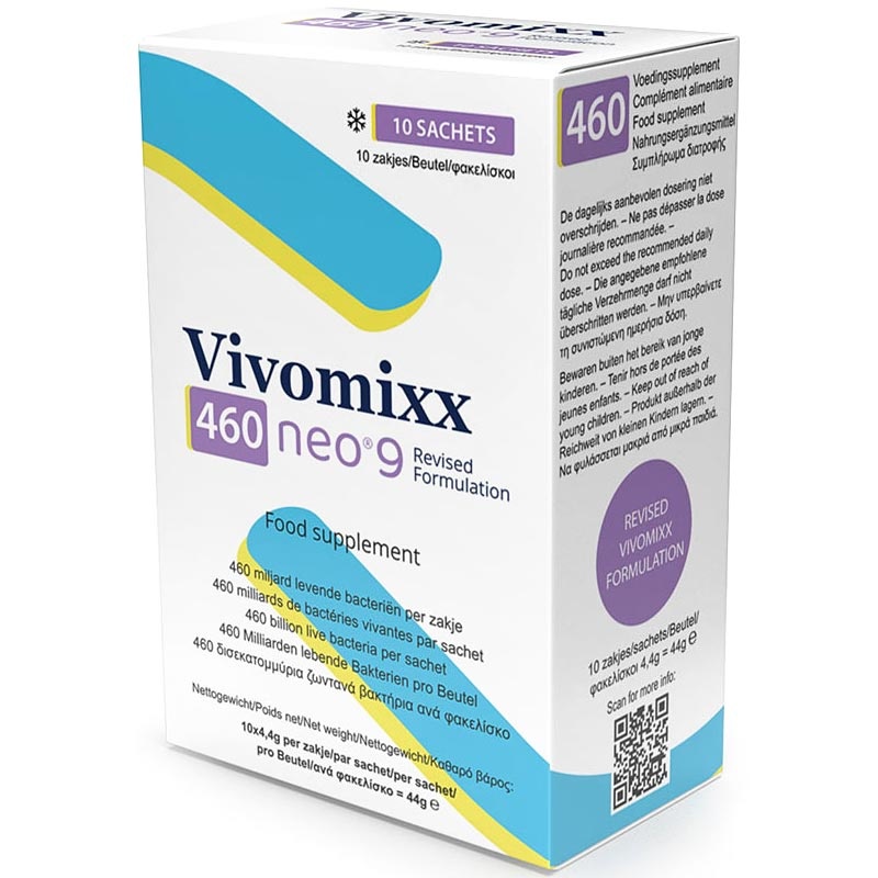 Vivomixx Neo 460 miliarde bacterii, 10 plicuri, Mendes