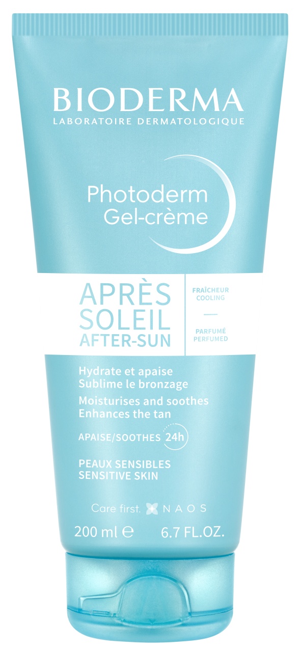 Gel-crema dupa expunerea la soare Photoderm, 200 ml, Bioderma