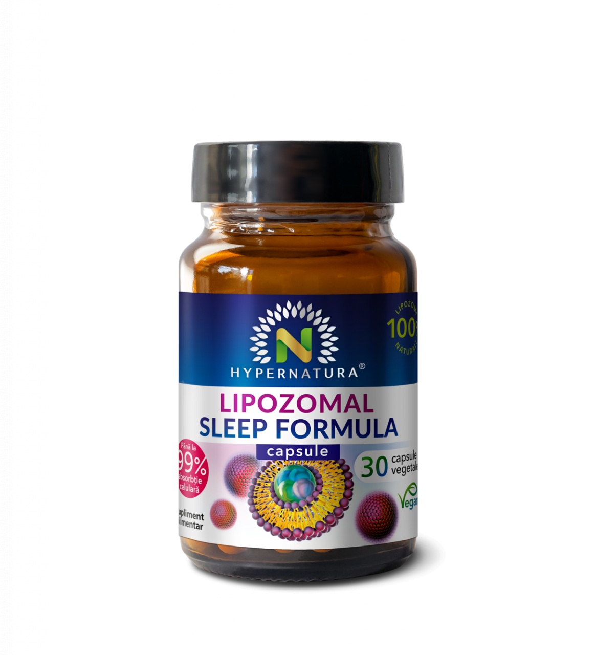 Lipozomal Sleep Formula, 30 capsule vegetale, Hypernatura