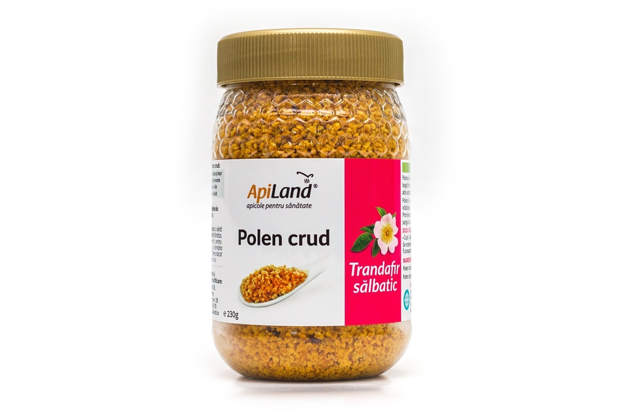 Polen crud de Trandafir Sălbatic, 230g, ApiLand
