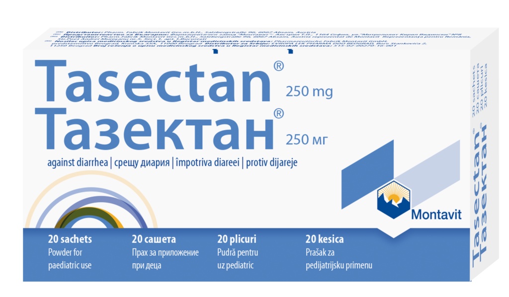 Tasectan 250 mg, 20 plicuri, Montavit