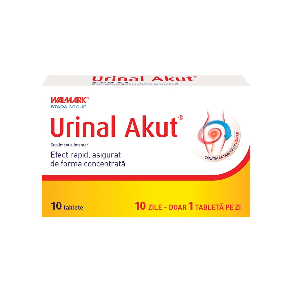 Urinal Akut, 10 tablete, Walmark