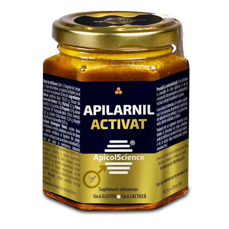 Apilarnil Activat, 200 ml, ApicolScience
