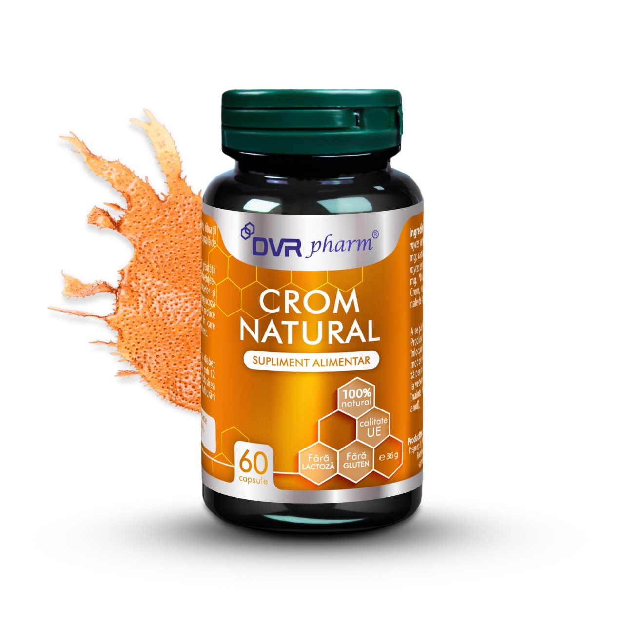 Crom natural, 60 capsule, DVR Pharm