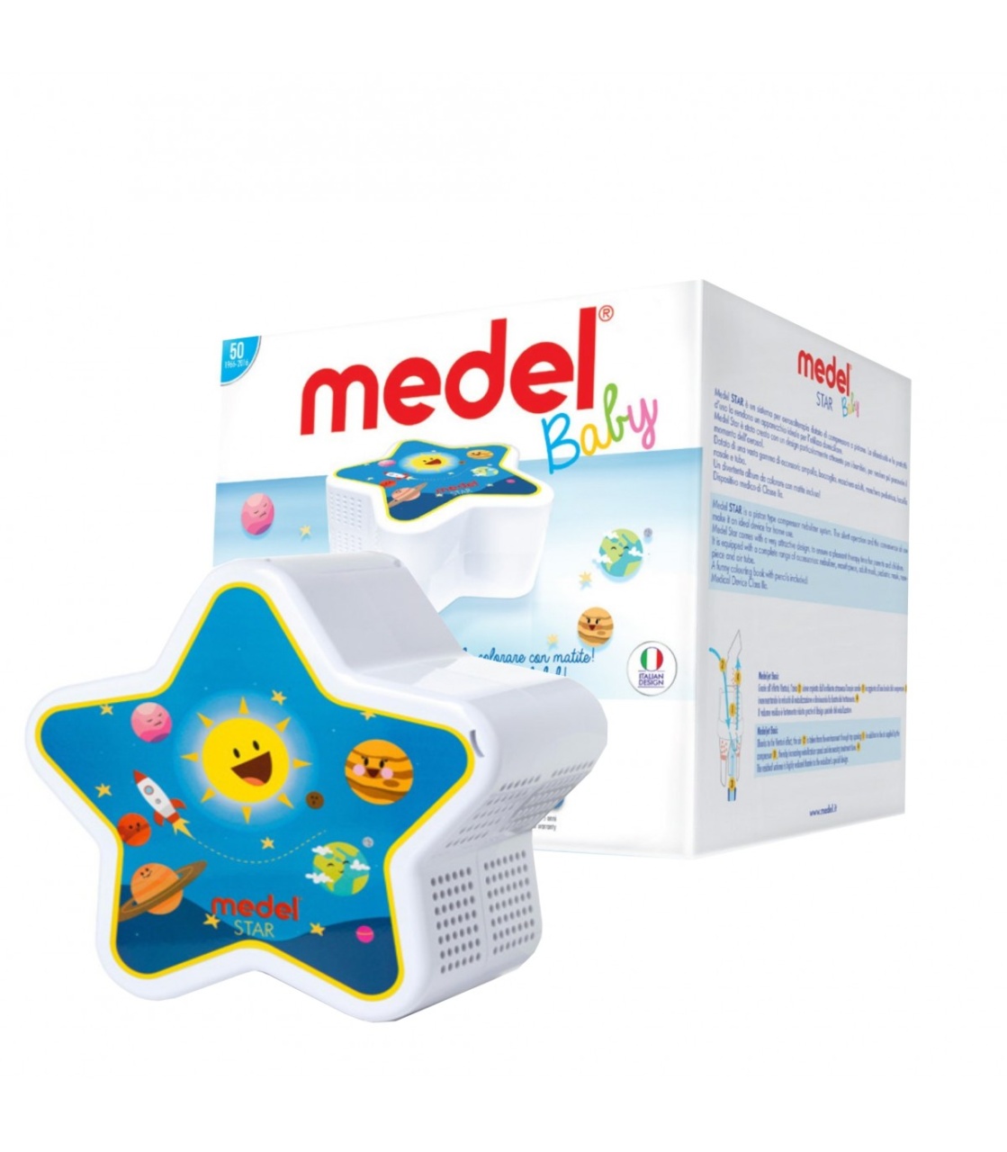 MEDEL STAR - KIDS - Nebulizator cu compresor pentru uz pedriatic