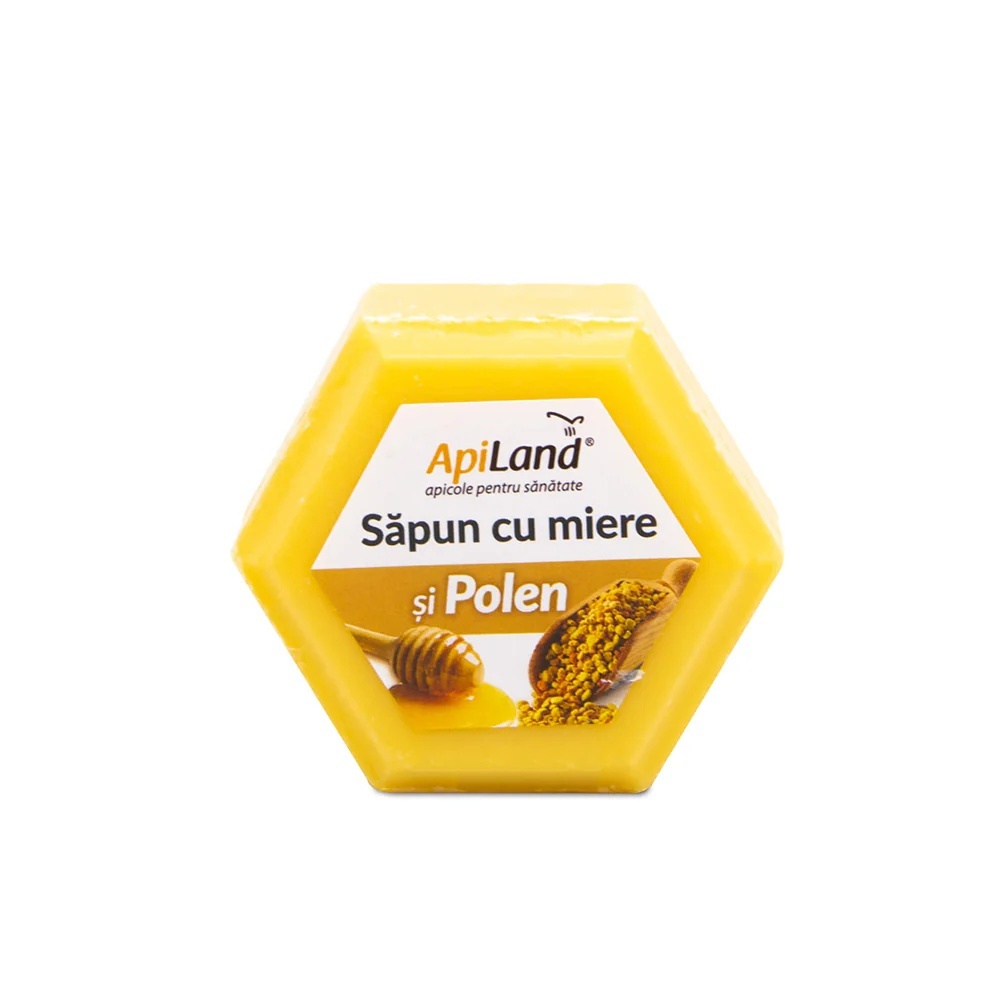 Sapun Cu Miere Si Polen X 100g (Apiland)