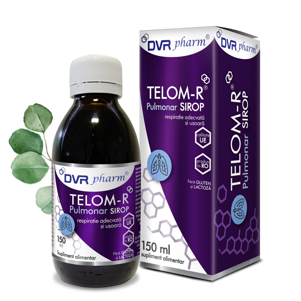 Sirop Telom-R Pulmonar, 150 ml, Dvr Pharm