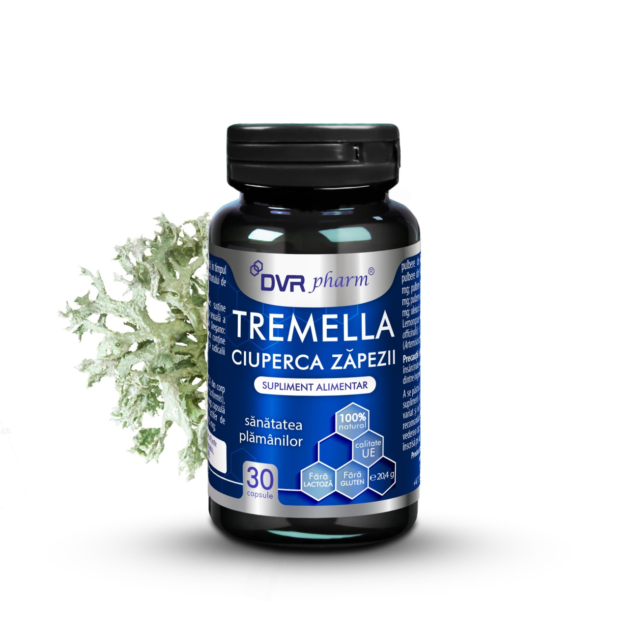 Tremella Ciuperca Zăpezii, 30 Capsule, DVR Pharm
