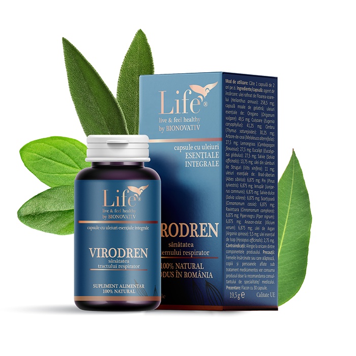 Virodren, 30 capsule, Bionovativ
