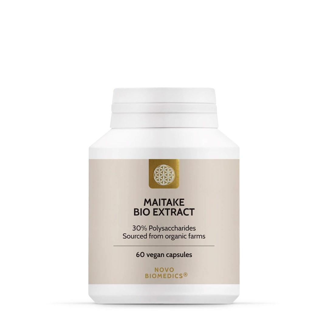 Extract de ciuperci bio Maitake, 60 capsule, Novo Biomedics
