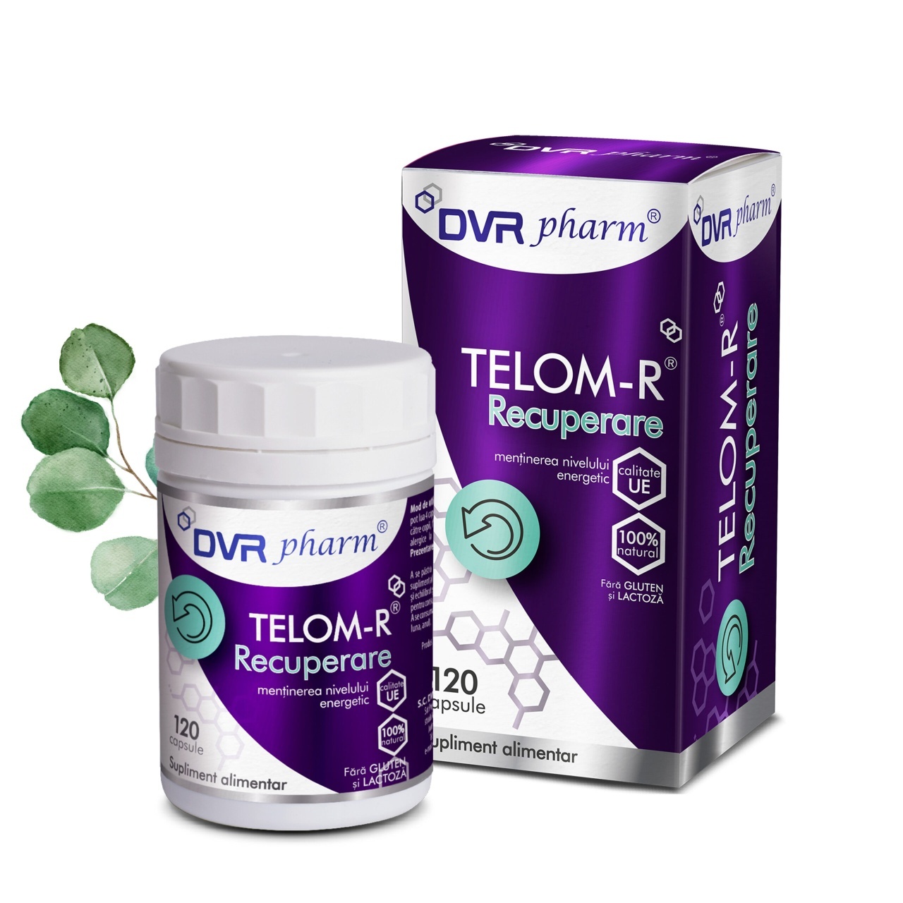 Telom-R Recuperare, 120 capsule, Dvr Pharm