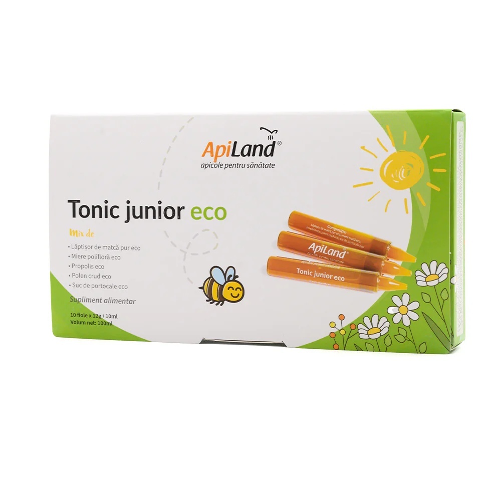 Tonic junior ECO - 10 fiole x 12g, ApiLand