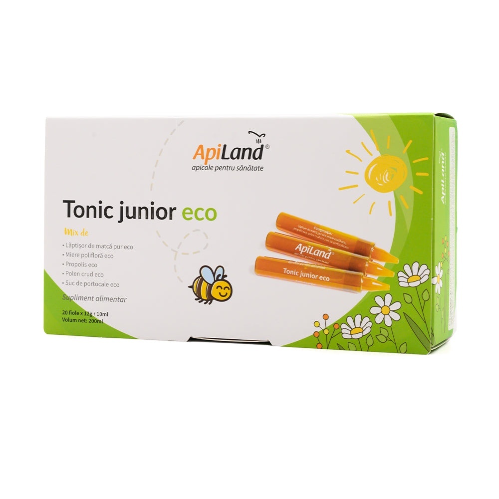 Tonic junior ECO - 20 fiole x 12g, ApiLand