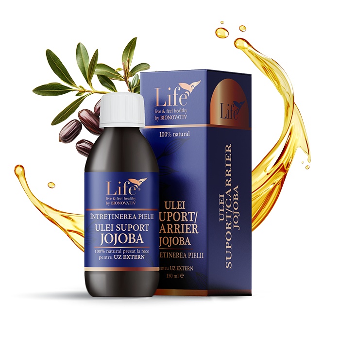 Ulei suport JOJOBA, 150 ml, Bionovativ Life