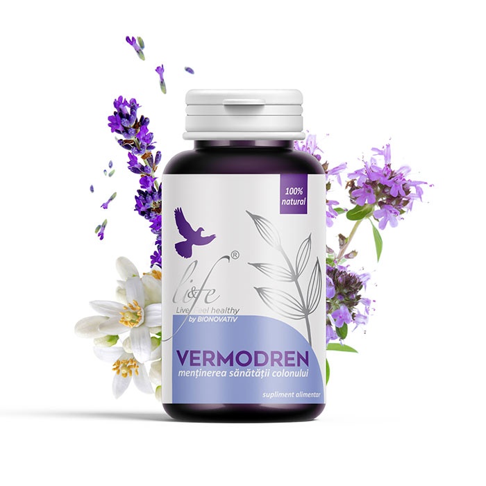 Vermodren, 60 capsule, Bionovativ Life
