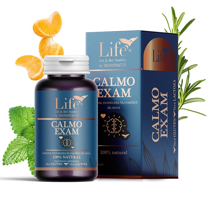 Calmo Exam, 120 Capsule, Bionovativ Life
