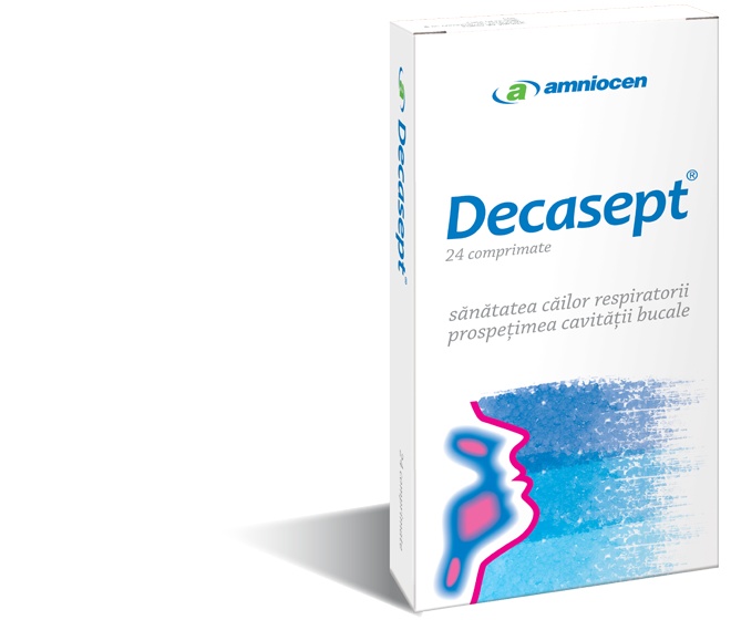 Decasept, 24 comprimate, Amniocen