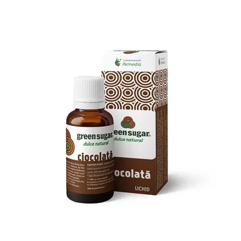 Green sugar lichid cu aroma de ciocolata, 50 ml, Remedia